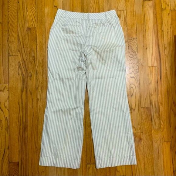 Loft “Ann” silk blend pinstripe pants - Picture 4 of 8